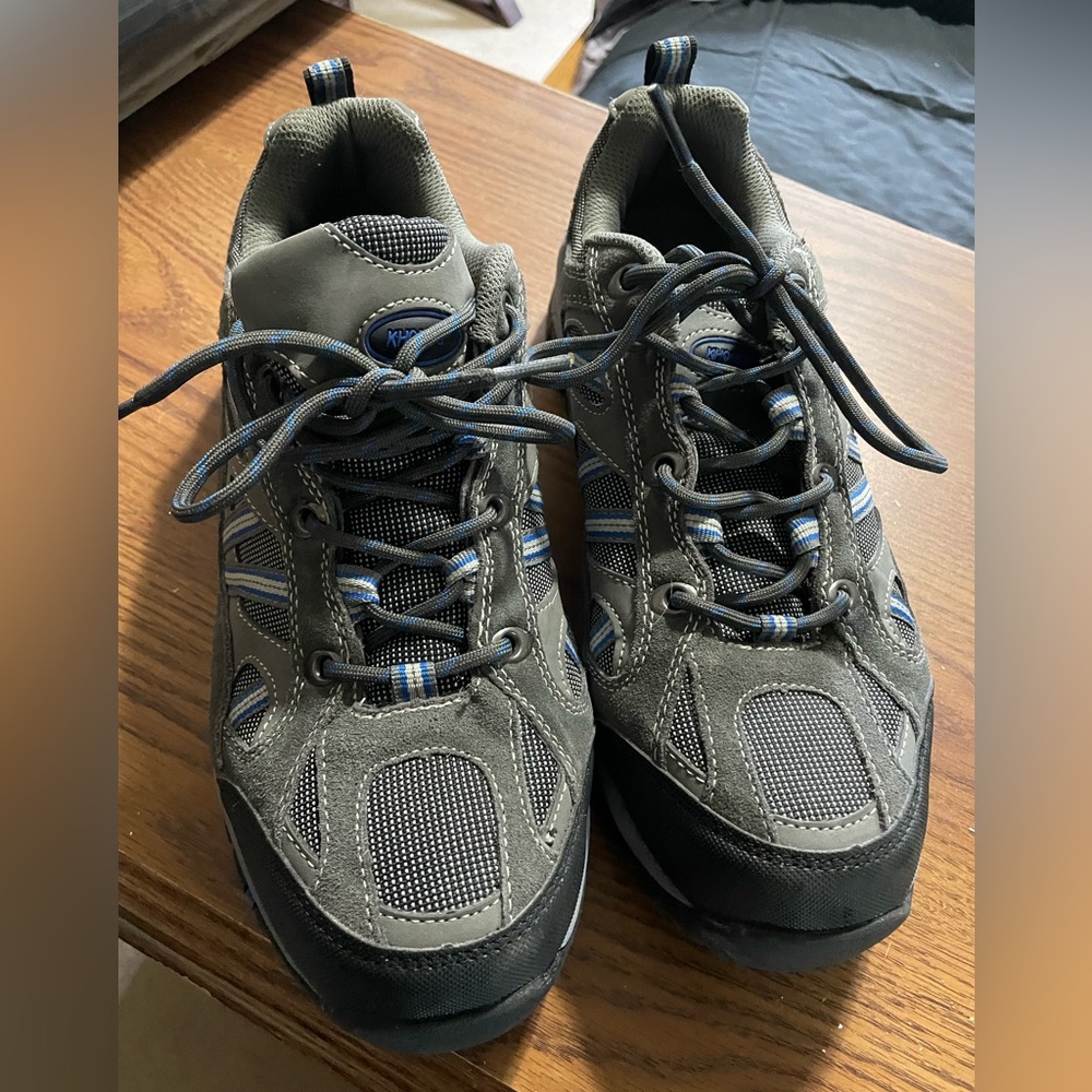 Men’s trail/hiking shoes.